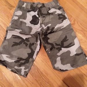 Boys Shorts Camo